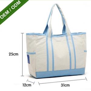 Custom Blank Cotton Tote Bag New Fashion Price Canvas Satchel Bag