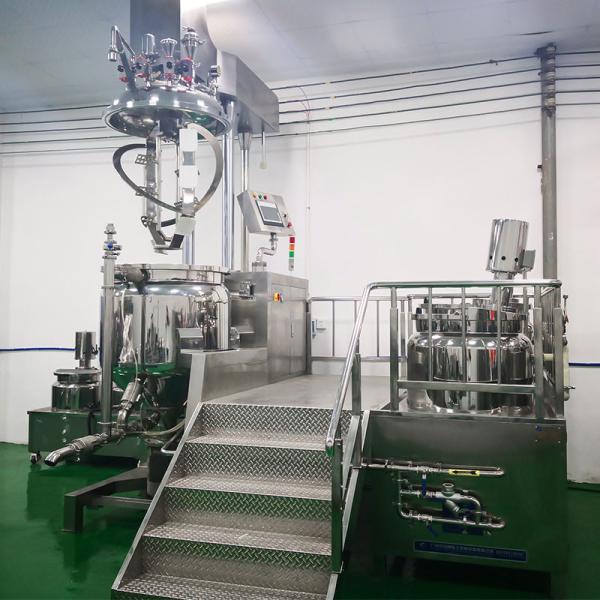 Quality 3600rpm Fast Speed High Shear Mixer Machine With Hydraulic Lifting for sale