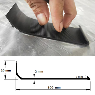 Antibacterial Hospital PVC Wall Skirting Coving with Cappings Strip Flooring Accessories