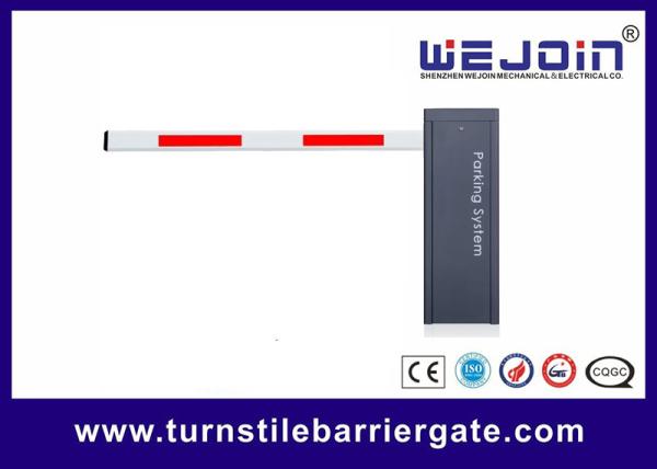 Quality Aluminum Arm Auto Reverse Retractable Barrier Gate Foam Lining 200W for sale