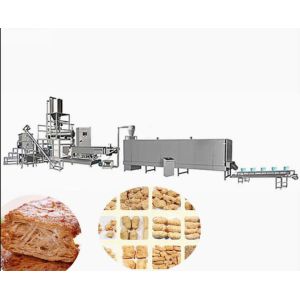 China Textured vegetarian Soya Extruder Machine / puff snack extruder equipment wholesale