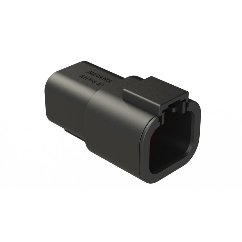 Original Amphenol ATP06-4S-EC01BK Rectangular Receptacle, Premium Electronic Component for circuit wiring & equipment assembly
