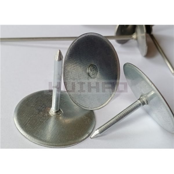 4" Capacitor Discharge Stud Welding Insulation Pins Installing Fiberglass Insulation Fasteners For HVAC Duct Work