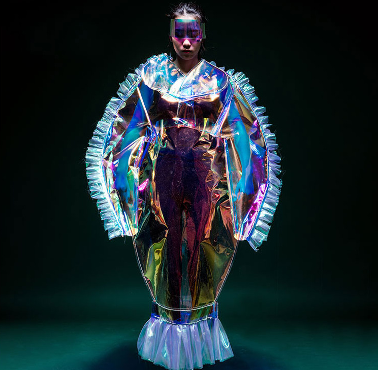 Laser Color Recyclable Translucent TPU Fabric