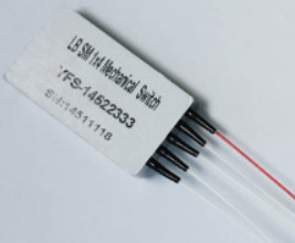 China 1x4 Mechanical Optical Switch Fast Optical Switch 1260~1650nm Wavelength wholesale