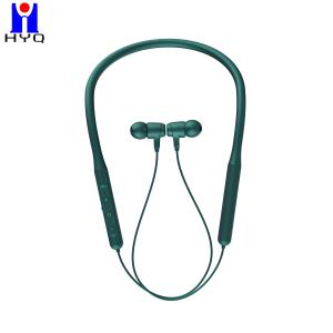 China Green Crystal Clear Calls Foldable Neckband Bluetooth Earphones Multi - Point Connection on sale