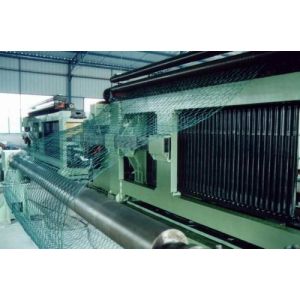China Automatic Gabion Wire Netting Machine Width 4300mm PLC Control 22kw wholesale