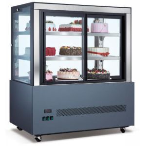 China Commercial Countertop Cake Display Case Refrigerated Dessert Display Case wholesale