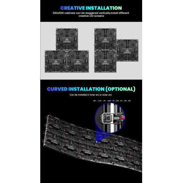 7680hz waterproof p1.56 p3.91 p2.6 p2.97 p2.604 p2.976 wall video stage rental led screen display