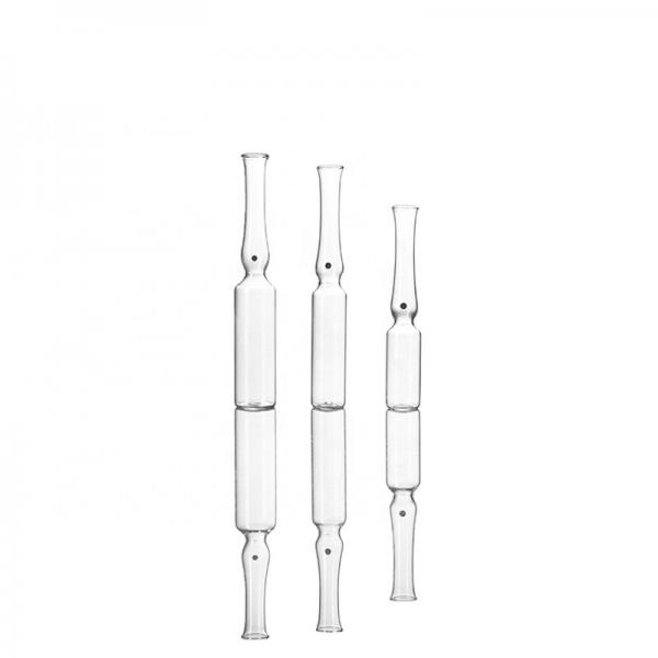 Quality 20ml Clear Glass Ampoule Lab Use High Temperature Resistance for sale