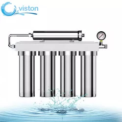 Housing Faucet Cartridge 304 Stainless Steel Water Purifier 0.01um