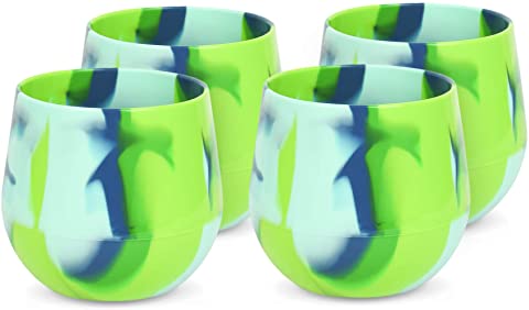 Custom Logo 16OZ Silicone Pint Glass Beer Mug Wine Cup