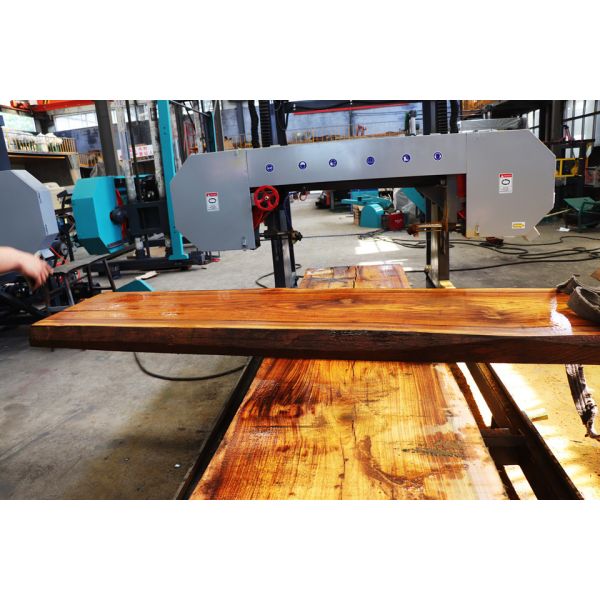 Log cutting band saw horizontal wood bandsaw mills, Hydraulic Automatic Band Saw Machine