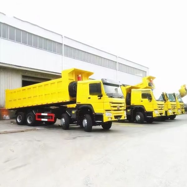 Used Sinotruk Dump Truck Howo 371 375 Weichai Tipper Truck 6x4 300-400L Fuel Tank