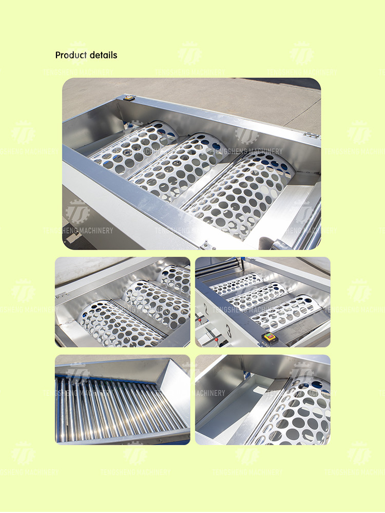 280KG Lemon screening and grading machine special stainless steel roller fruit sorting machine fruit sorting machine