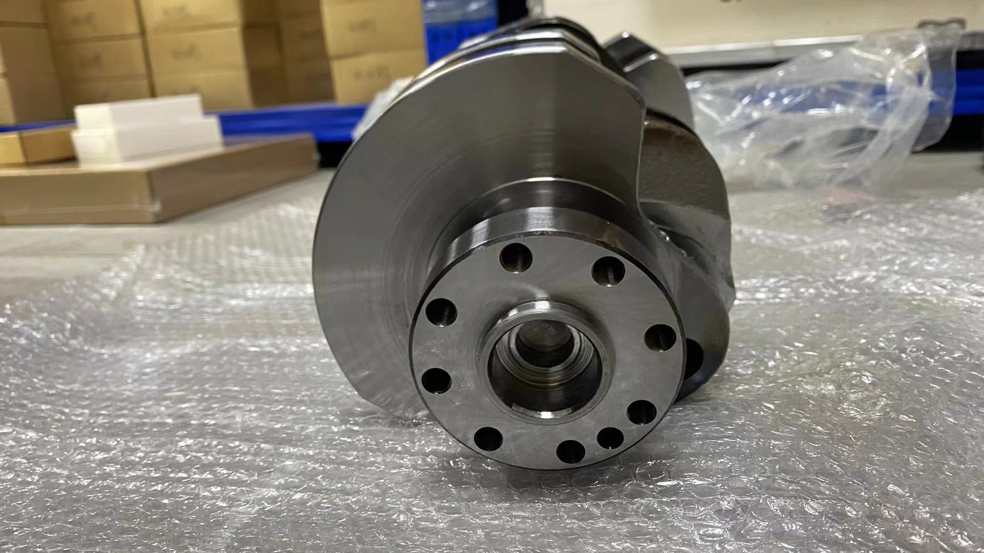 Forged Steel Diesel Engine Crankshaft LEF000002 LR038168 For Land Rover Discovery Range Rover Sport Jaguar 3.0L TDV6 306DT