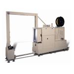 HMI Touch Panel Vertical Strapping Machine , High Efficiency Automatic Strapping