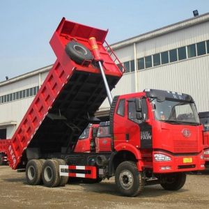 China Durable FAW J6P 6x4 Self-Dumping Truck for Heavy Duty Operations Wheelbase 4300 1350mm wholesale