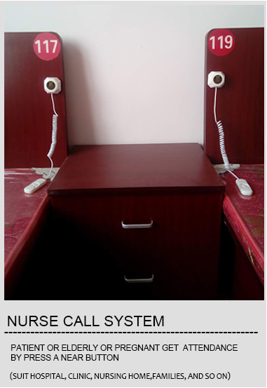 nursing home wireless call system call button for elderly
