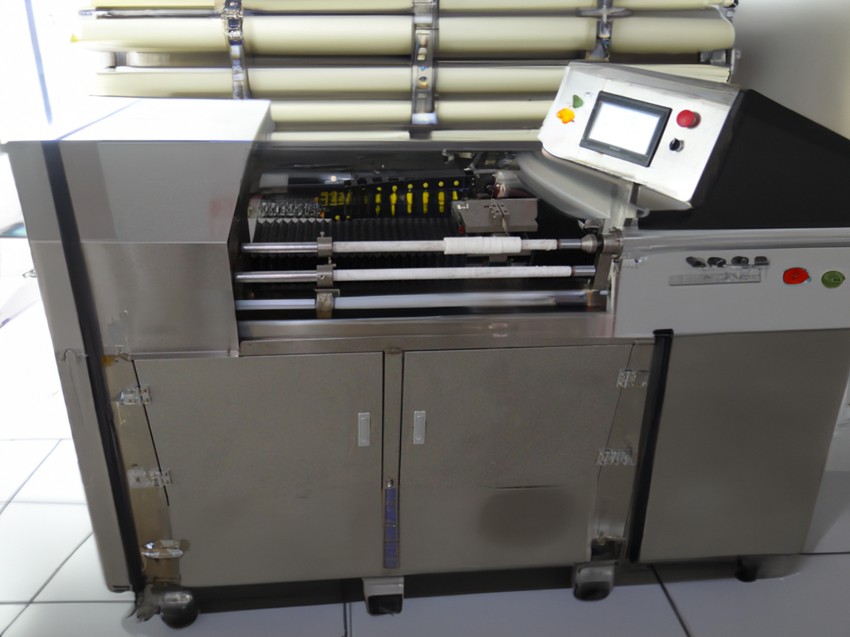 Economical KR-XJD60-A Slitting Machine In Smaller Roll With Motor Core Components