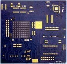 Quality Multilayer PCB HDI Differential impedance with Blue soldermask for sale