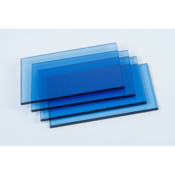 Custom Tinted Clear Float Glass 12mm BS6202 Certificated