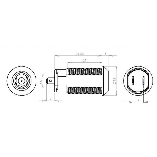 Key Switch Lock/Tubular key Switch Lock/5 Pins Switch Locks