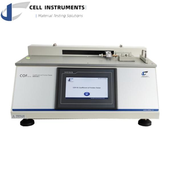 ASTM D1894 Dynamic Friction Tester For Package Paperboard Aluminum Plastic