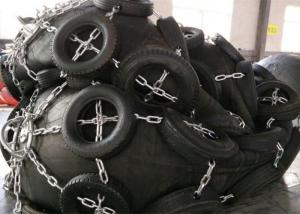 China Easy Installation Large Pneumatic Rubber Fenders For Boat Weight 15000 - 200000T wholesale