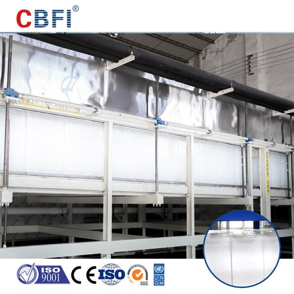 Quality Direct Cooling 25 Ton Industrial Ice Making Machines Block Ice Maker for sale