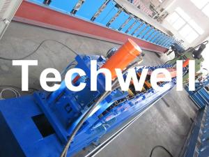 Rolling Shutter Door Track Roll Forming Machine With 16 Forming Station TW-DTM45