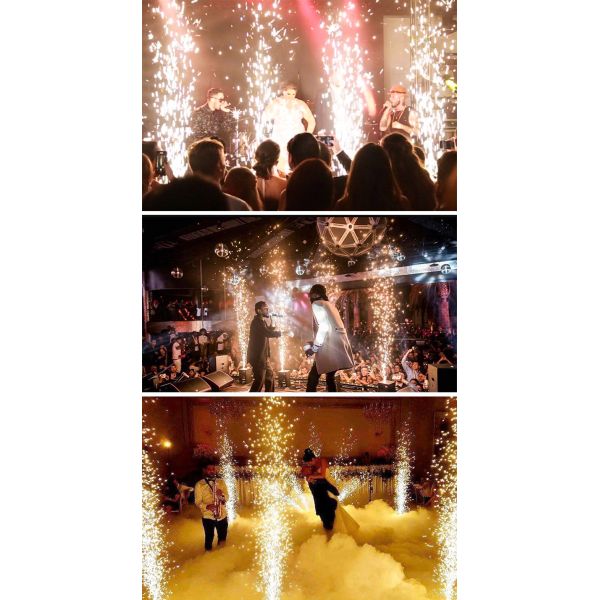 Wireless Remote Electric Firing System Sparkler Wedding Cold Spark Machine