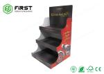 Custom Printing Retail Counter Display Boxes , Easy Assembly Cardboard Tabletop