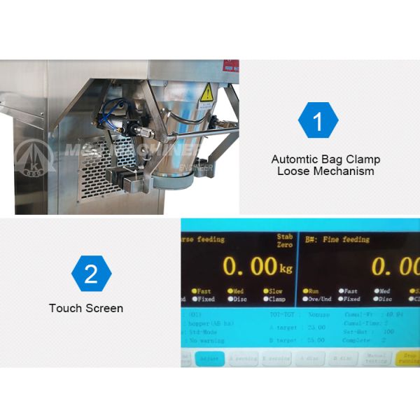 25kg 50kg Coal Packaging Machine with User-friendly Controls and 2.2kw Power