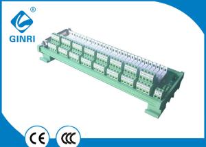 China 0.1Hz Frequency Omron Relay Module / I O Din Rail Relay Module D - SUB Connector wholesale