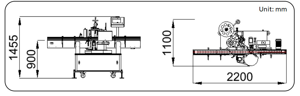 TN-150DL High Speed Positioning And Fixed Point Labeling Machine