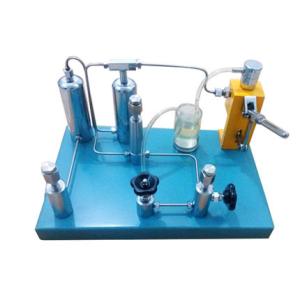 Hydraulic oxygen gas pressure gauge calibrator calibration standard pressure gauge calibration machine