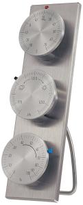 China All In One Indoor Outdoor Thermometer Household Weather Station Barometer on sale
