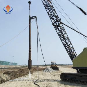 China Deep Piling Engineering Vibroflot Drive Pile Machine Vibro Ground Improvement wholesale