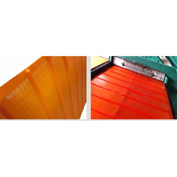 High Frequency Polyurethane Fine Screen Mesh For Mining Screening 1040X700MM