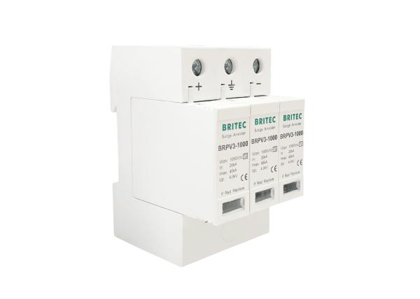 Quality 1000V Class II  DC Lightning Arrester Solar PV Surge Arrester for sale