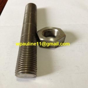 316L metric thread stud bolts