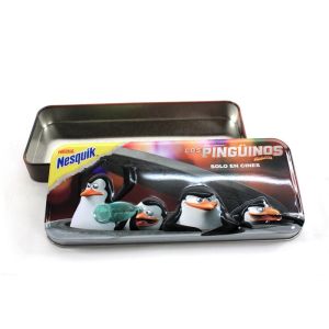 Pretty Hinged Pencil Tin Case for Sale