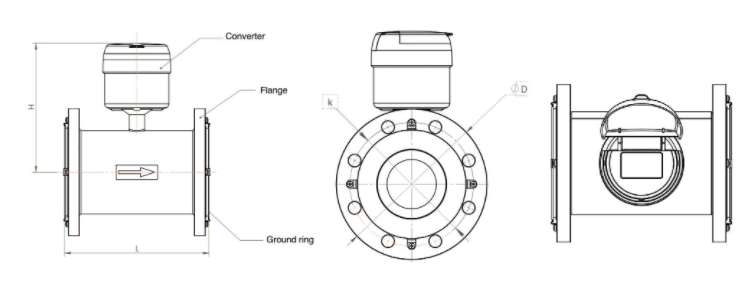 EW6800 Electromagnetic Water Meter