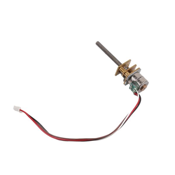 10mm Diameter Micro Geared Stepper Motor With Adjustable M3 Lead Screw Shaft