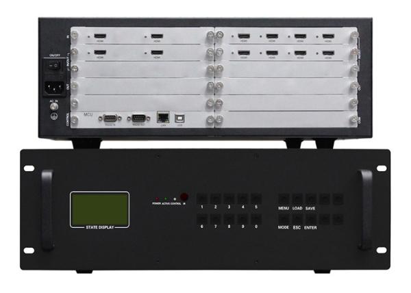 Quality 3840x2160 60Hz Modular Video Wall Controller 4K Analog Audio Output for sale