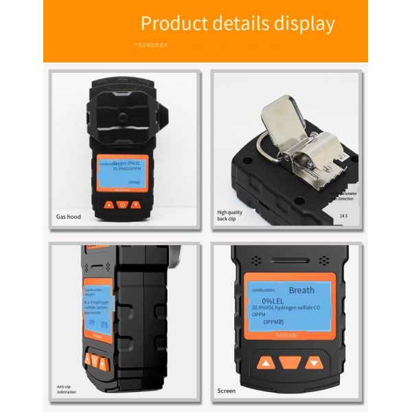 X-4 Portable 4-in-1 gas detector