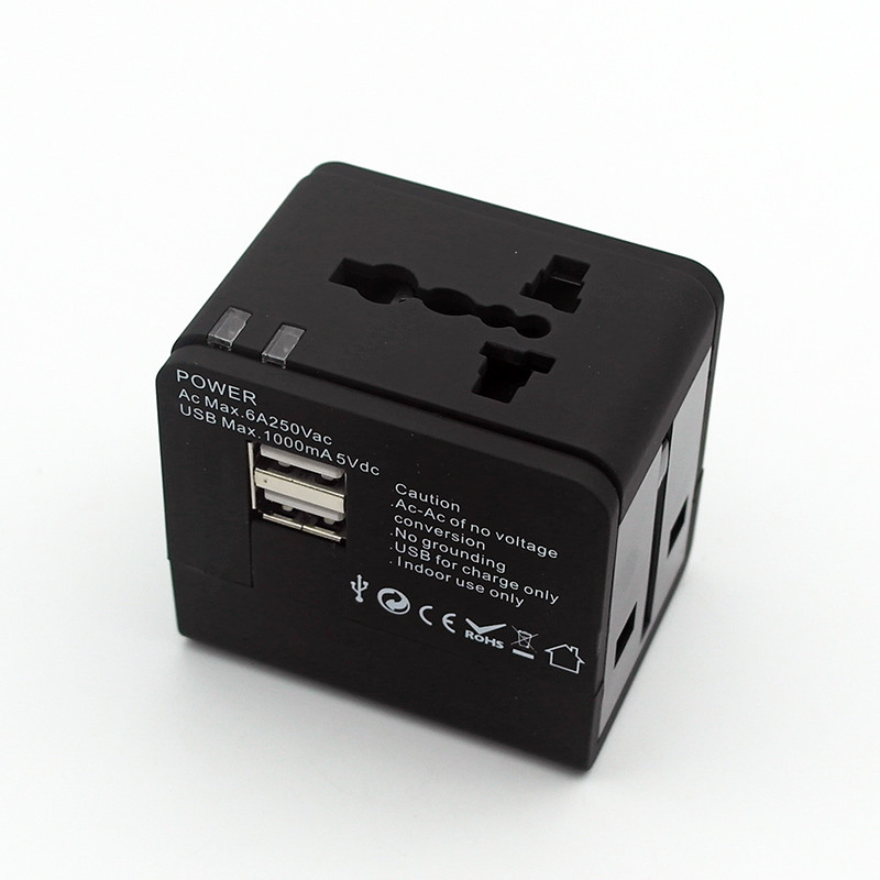 Rated Current 6A Travel Power Adapter Iphone AUS/USA/UK/ EU Plug Universal travel adapter