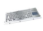 Function Keys SS Industrial Keyboard With Trackball Rear Mounting 20mA