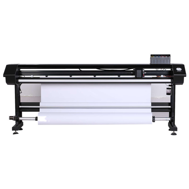 Retail Full Color Large Format Inkjet Plotter , Inkjet Pattern Plotter Printer 120sqm/h
